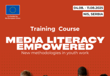 COHOPE busca 3 participantes para el training course internacional «Media Literacy Empowered», del 4 al 11 de agosto en Niš, Serbia