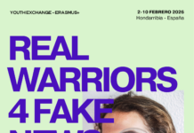 REAL WARRIORS 4 FAKE NEWS – Convocatoria Intercambio juvenil